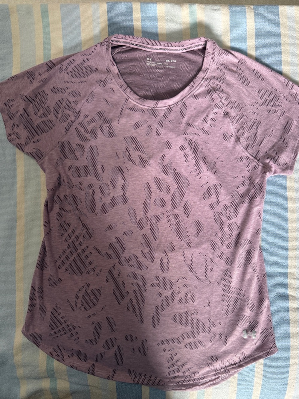 Under Armour Women's Short Sleeve Performance Tee in Dusty Mauve